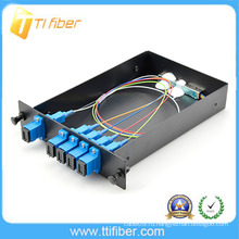 LGX PLC 1/4 Splitter SC / UPC для FTTX и тестового оборудования